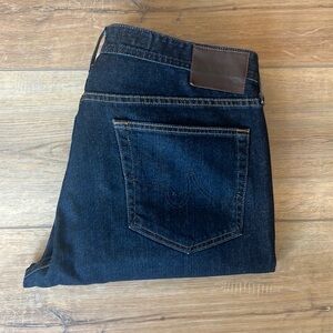 AG B-Type II Straight Dark Denim Jeans